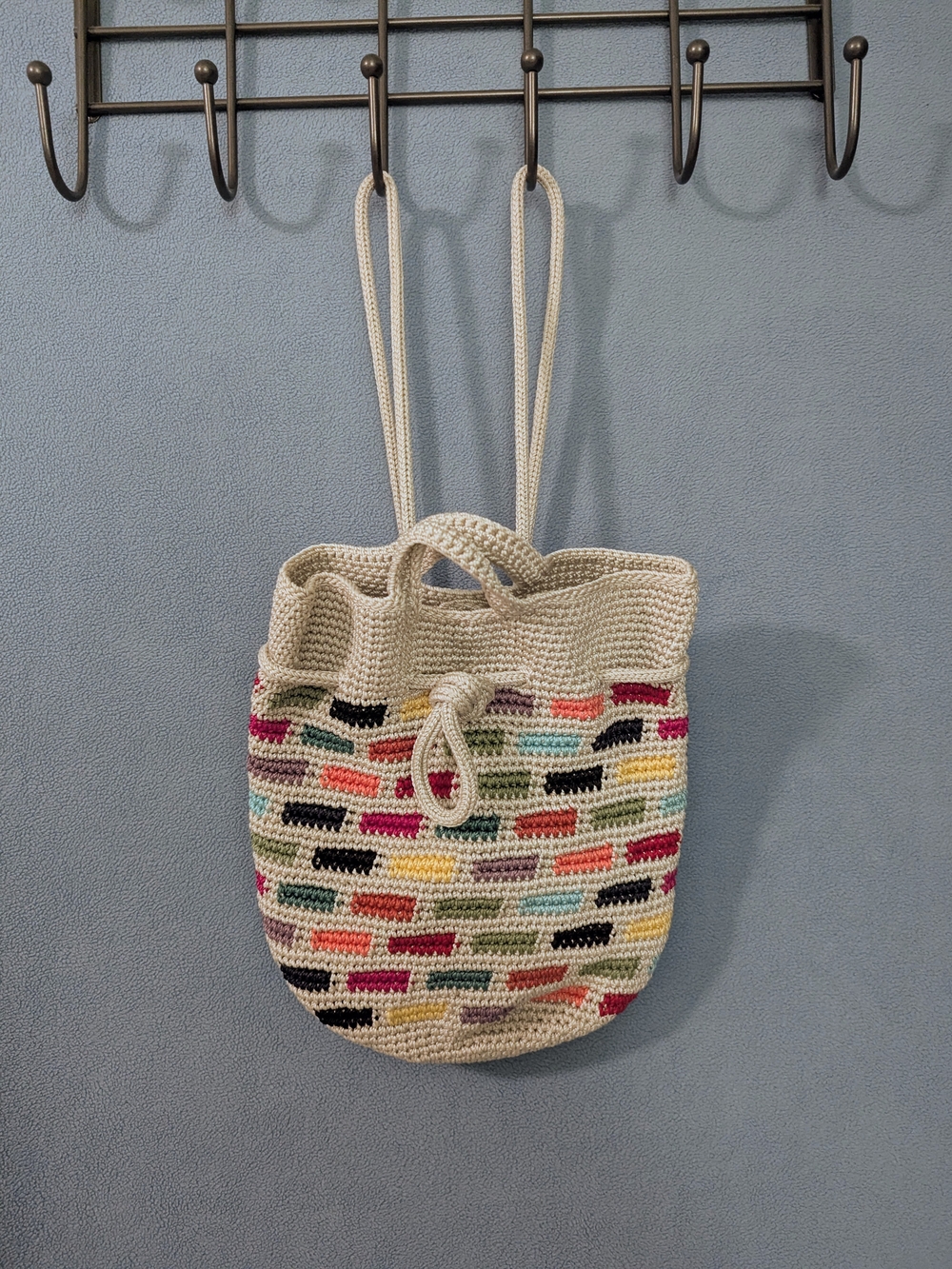 The Sak Crochet Small Backpack